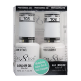 Cre8tion - Gel & Lacquer Solid Duo (#101 - #144)
