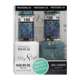 Cre8tion - Gel & Lacquer Glitter Duo (#145 - #216)