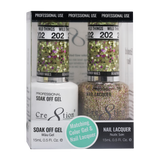 Cre8tion - Gel & Lacquer Glitter Duo (#145 - #216)