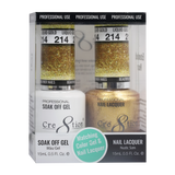 Cre8tion - Gel & Lacquer Glitter Duo (#145 - #216)