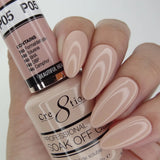 Cre8tion - Colores en gel de color rosa francés (n.° P01 a P28, n.° W1 a W4)