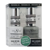 Cre8tion - Dúo rústico de gel y laca (n.º 1 al n.º 45)