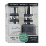 Cre8tion - Dúo rústico de gel y laca (n.º 1 al n.º 45)