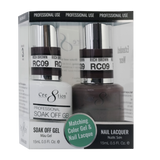 Cre8tion - Dúo rústico de gel y laca (n.º 1 al n.º 45)