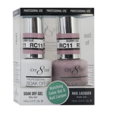 Cre8tion - Dúo rústico de gel y laca (n.º 1 al n.º 45)