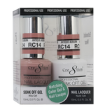 Cre8tion - Dúo rústico de gel y laca (n.º 1 al n.º 45)