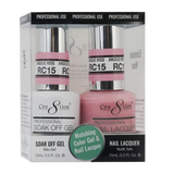 Cre8tion - Dúo rústico de gel y laca (n.º 1 al n.º 45)