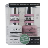 Cre8tion - Dúo rústico de gel y laca (n.º 1 al n.º 45)