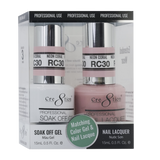 Cre8tion - Dúo rústico de gel y laca (n.º 1 al n.º 45)