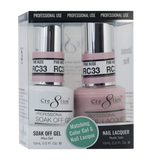 Cre8tion - Dúo rústico de gel y laca (n.º 1 al n.º 45)