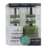 Cre8tion - Dúo rústico de gel y laca (n.º 1 al n.º 45)