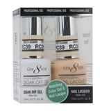 Cre8tion - Dúo rústico de gel y laca (n.º 1 al n.º 45)