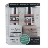 Cre8tion - Dúo rústico de gel y laca (n.º 1 al n.º 45)