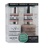 Cre8tion - Dúo rústico de gel y laca (n.º 1 al n.º 45)