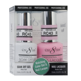 Cre8tion - Dúo rústico de gel y laca (n.º 1 al n.º 45)