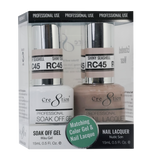 Cre8tion - Dúo rústico de gel y laca (n.º 1 al n.º 45)