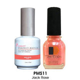 LECHAT PERFECT MATCH DUO SOAK OFF GEL POLISH & NAIL LACQUER 0.5oz (PMS01~50) - EverYNB