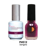 LECHAT PERFECT MATCH DUO SOAK OFF GEL POLISH & NAIL LACQUER 0.5oz (PMS01~50) - EverYNB