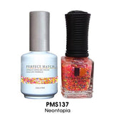 LECHAT PERFECT MATCH DUO SOAK OFF GEL POLISH & NAIL LACQUER 0.5oz (PMS101~150) - EverYNB