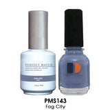 LECHAT PERFECT MATCH DUO SOAK OFF GEL POLISH & NAIL LACQUER 0.5oz (PMS101~150) - EverYNB