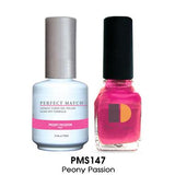 LECHAT PERFECT MATCH DUO SOAK OFF GEL POLISH & NAIL LACQUER 0.5oz (PMS101~150) - EverYNB