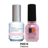 LECHAT PERFECT MATCH DUO SOAK OFF GEL POLISH & NAIL LACQUER 0.5oz (PMS01~50) - EverYNB