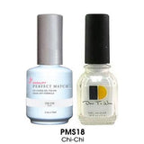 LECHAT PERFECT MATCH DUO SOAK OFF GEL POLISH & NAIL LACQUER 0.5oz (PMS01~50) - EverYNB