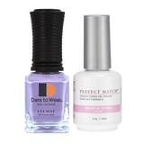 LECHAT PERFECT MATCH DUO SOAK OFF GEL POLISH & NAIL LACQUER 0.5oz (PMS151~200) - EverYNB