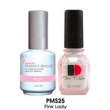 LECHAT PERFECT MATCH DUO SOAK OFF GEL POLISH & NAIL LACQUER 0.5oz (PMS01~50) - EverYNB