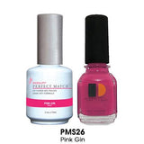 LECHAT PERFECT MATCH DUO SOAK OFF GEL POLISH & NAIL LACQUER 0.5oz (PMS01~50) - EverYNB