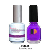 LECHAT PERFECT MATCH DUO SOAK OFF GEL POLISH & NAIL LACQUER 0.5oz (PMS01~50) - EverYNB