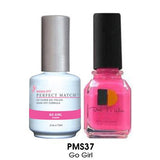 LECHAT PERFECT MATCH DUO SOAK OFF GEL POLISH & NAIL LACQUER 0.5oz (PMS01~50) - EverYNB
