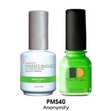 LECHAT PERFECT MATCH DUO SOAK OFF GEL POLISH & NAIL LACQUER 0.5oz (PMS01~50) - EverYNB