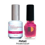 LECHAT PERFECT MATCH DUO SOAK OFF GEL POLISH & NAIL LACQUER 0.5oz (PMS01~50) - EverYNB