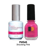 LECHAT PERFECT MATCH DUO SOAK OFF GEL POLISH & NAIL LACQUER 0.5oz (PMS01~50) - EverYNB