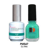 LECHAT PERFECT MATCH DUO SOAK OFF GEL POLISH & NAIL LACQUER 0.5oz (PMS01~50) - EverYNB