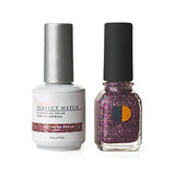 LECHAT PERFECT MATCH DUO SOAK OFF GEL POLISH & NAIL LACQUER 0.5oz (PMS51~100) - EverYNB