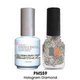 LECHAT PERFECT MATCH DUO SOAK OFF GEL POLISH & NAIL LACQUER 0.5oz (PMS51~100) - EverYNB