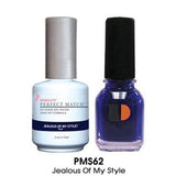 LECHAT PERFECT MATCH DUO SOAK OFF GEL POLISH & NAIL LACQUER 0.5oz (PMS51~100) - EverYNB