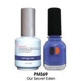 LECHAT PERFECT MATCH DUO SOAK OFF GEL POLISH & NAIL LACQUER 0.5oz (PMS51~100) - EverYNB