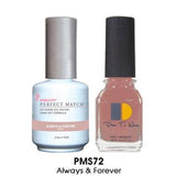 LECHAT PERFECT MATCH DUO SOAK OFF GEL POLISH & NAIL LACQUER 0.5oz (PMS51~100) - EverYNB