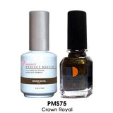 LECHAT PERFECT MATCH DUO SOAK OFF GEL POLISH & NAIL LACQUER 0.5oz (PMS51~100) - EverYNB
