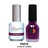 LECHAT PERFECT MATCH DUO SOAK OFF GEL POLISH & NAIL LACQUER 0.5oz (PMS51~100) - EverYNB