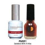 LECHAT PERFECT MATCH DUO SOAK OFF GEL POLISH & NAIL LACQUER 0.5oz (PMS51~100) - EverYNB