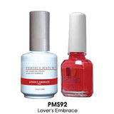 LECHAT PERFECT MATCH DUO SOAK OFF GEL POLISH & NAIL LACQUER 0.5oz (PMS51~100) - EverYNB