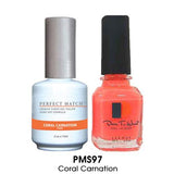 LECHAT PERFECT MATCH DUO SOAK OFF GEL POLISH & NAIL LACQUER 0.5oz (PMS51~100) - EverYNB