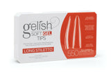 Gelish - Gel X Tips: Round Coffin Stiletto (550pcs)