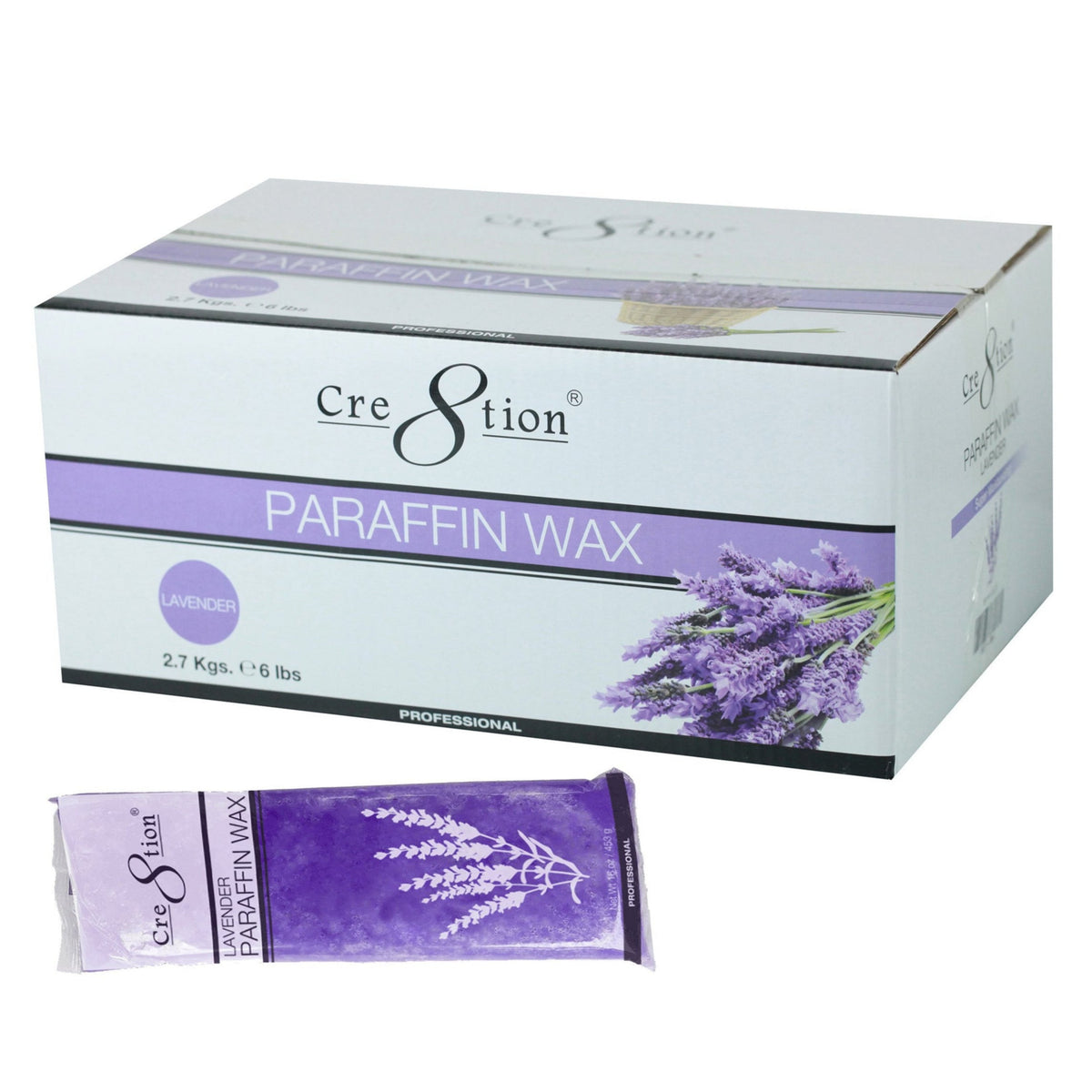 Cre8tion - Paraffin Wax Lavender, Peach (Case 36lbs) – BolsaBeauty