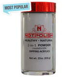 NotPolish - Dip Powder: Clear, Milky, Pink, Nude, Black... Refill (22oz)