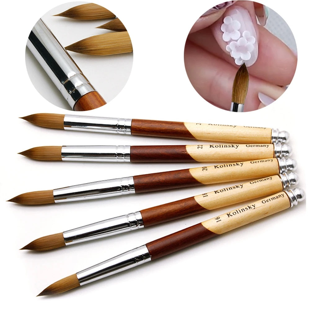 Excel - Acrylic Brush Kolinsky Germany (#8 - #22) – BolsaBeauty